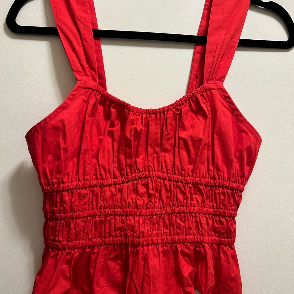 Faithfull the Brand Red Crop Top